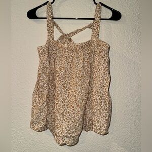 Old Navy Brown Floral Women's Camisole